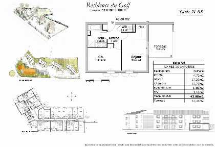 Sample Lot Plan 44m�